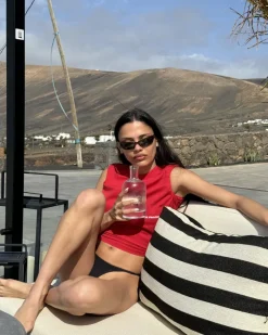 Nude Project Locally Hated Cherry Tee Red Fashion