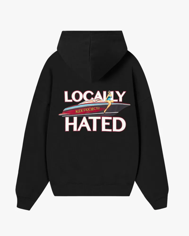 Nude Project Locally Hated Hoodie Black Online