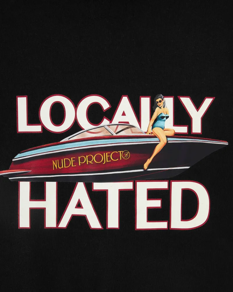 Nude Project Locally Hated Hoodie Black Online