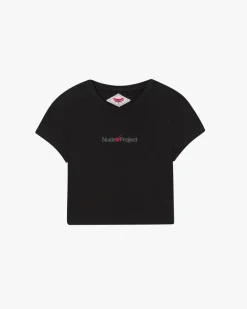Nude Project Logo Top Black Discount