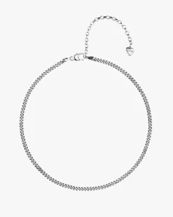 Nude Project Minicuban Necklace Silver New