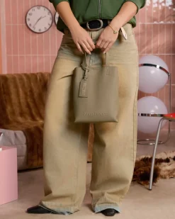 Nude Project Minimal Leather Bag Olive Fashion