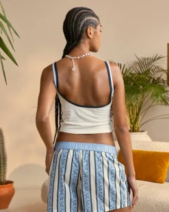 Nude Project Mojito Tank Top Ivory Discount