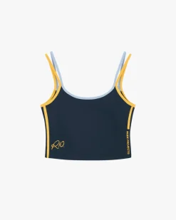 Nude Project Mojito Tank Top Navy Hot