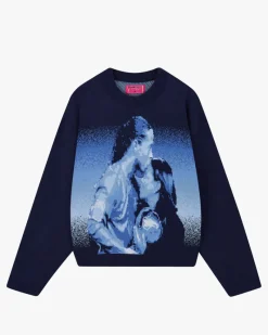 Nude Project Mom Knit Sweater Blue Online