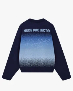 Nude Project Mom Knit Sweater Blue Online