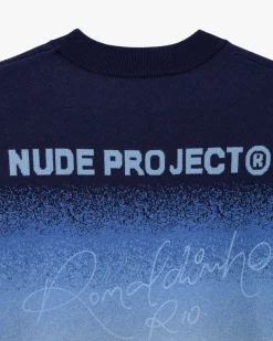 Nude Project Mom Knit Sweater Blue Online