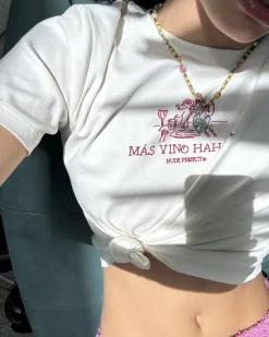 Nude Project Más Vino Tee Cru Outlet