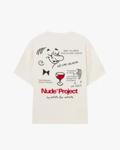 Nude Project Más Vino Tee Marshmellow Sale