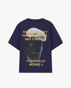 Nude Project Mushroom Tee Navy New