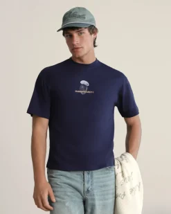 Nude Project Mushroom Tee Navy New
