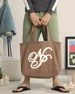 Nude Project NP Tote Bag Brown Clearance