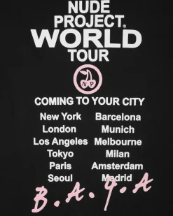 Nude Project Nude Tour Hoodie Black Fashion