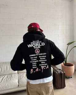 Nude Project Nude Tour Hoodie Black Fashion