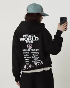 Nude Project Nude Tour Hoodie Black Fashion