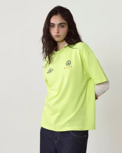 Nude Project Nude Tour Tee Lime Green Online