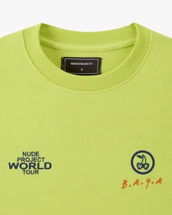 Nude Project Nude Tour Tee Lime Green Online