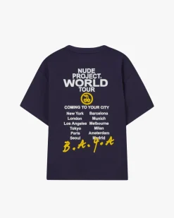 Nude Project Nude Tour Tee Navy Outlet