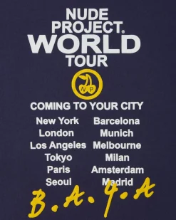 Nude Project Nude Tour Tee Navy Outlet