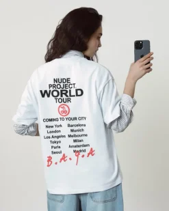 Nude Project Nude Tour Tee White Hot