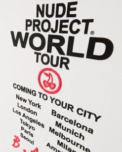 Nude Project Nude Tour Tee White Hot
