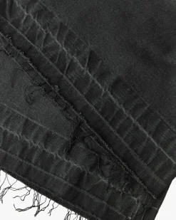 Nude Project Old Baggy Denim Shorts Black Clearance