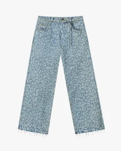 Nude Project Old Baggy Jeans Animal Print Best