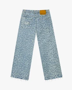 Nude Project Old Baggy Jeans Animal Print Best