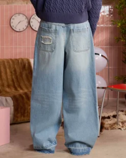 Nude Project Old Baggy Jeans Blue Fashion