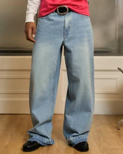 Nude Project Old Baggy Jeans Blue Fashion
