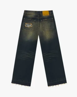 Nude Project Old Baggy Jeans Indigo New