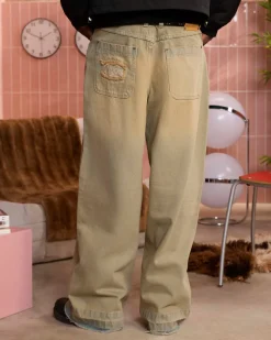 Nude Project Old Baggy Jeans Sand Wash New