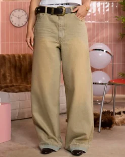 Nude Project Old Baggy Jeans Sand Wash New