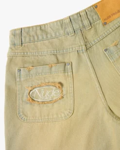 Nude Project Old Baggy Jeans Sand Wash New