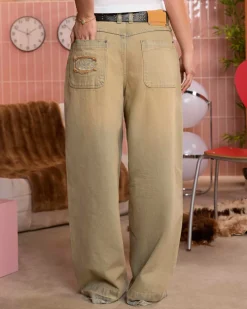 Nude Project Old Baggy Jeans Sand Wash New