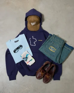 Nude Project Origins Hoodie Navy Online