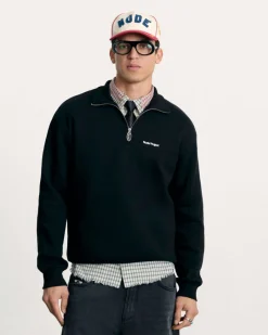 Nude Project Origins Quarter-Zip Black Online