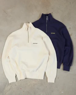 Nude Project Origins Quarter-Zip Marshmallow Hot