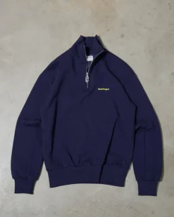 Nude Project Origins Quarter-Zip Navy Discount