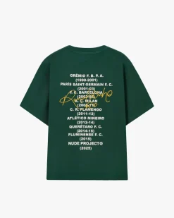 Nude Project Palmares Tee Forest Green Hot