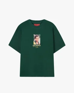 Nude Project Palmares Tee Forest Green Hot