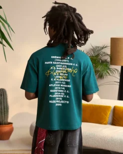 Nude Project Palmares Tee Forest Green Hot