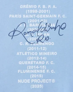 Nude Project Palmares Tee Light Blue Discount