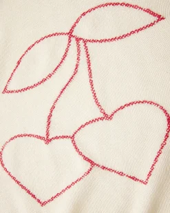 Nude Project Papaya Zip-Up Knit Hoodie Marshmallow Best