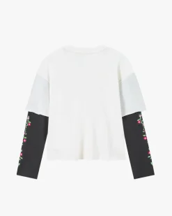 Nude Project Patty Waffle Longsleeve White Fashion