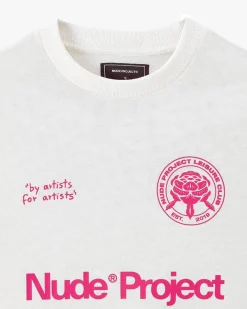 Nude Project Patty Waffle Longsleeve White Fashion