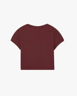 Nude Project Peach Top Burgundy Clearance