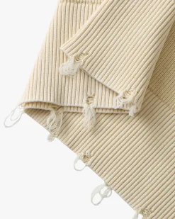 Nude Project Perfect Cropped Knit Sweater Off-White Best