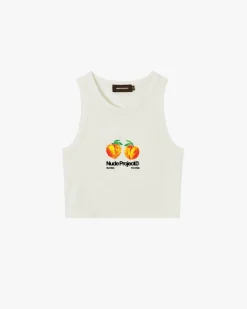 Nude Project Pessego Tank Top Off-White Online