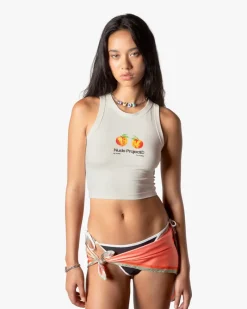 Nude Project Pessego Tank Top Off-White Online